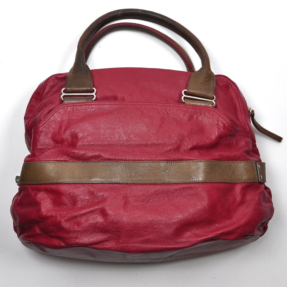 SEE BY CHLOE  Daytripper Tote Handbag Cherry Red! - Picture 3 of 8